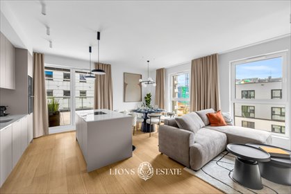Nowoczesny 95 m² apartament z tarasem 60 m² (Mokotów) mieszkanie Warszawa, Mokotów Służewiec, Domaniewska