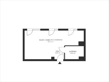 Do sprzedania luksusowe apartamenty 69 m² z widokiem na Motławę mieszkanie Gdańsk, Śródmieście, Chmielna