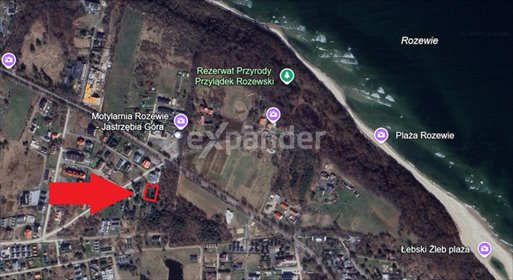 działka na sprzedaż 1827m2 działka Jastrzębia Góra, gen. Aleksandra Krzyżanowskiego