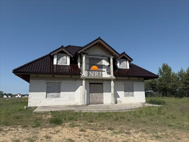 Dom w stanie surowym na dużej działce 5750 m² dom Siemyśl, Lawendowa