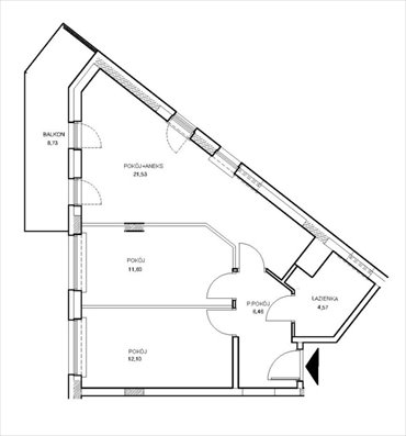 mieszkanie na sprzedaż 56m2 mieszkanie Warszawa, Bielany Chomiczówka, Renesansowa