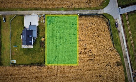działka na sprzedaż 1523m2 działka Cieszyce