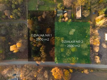 działka na sprzedaż 2500m2 działka Łuczyna