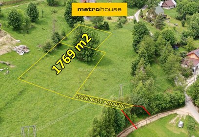 działka na sprzedaż 1769m2 działka Zawoja