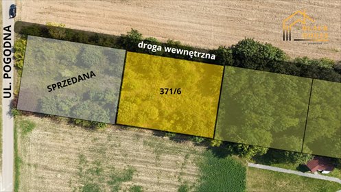 Na sprzedaż działka zagrodowa 1027 m² w Garbowie z mediami działka Garbów