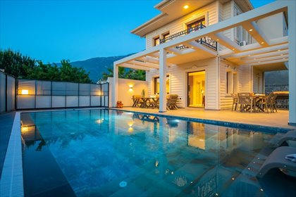 Stylowa willa z basenem i widokiem na naturę dom Fethiye, Ölüdeniz, Fethiye, Muğla