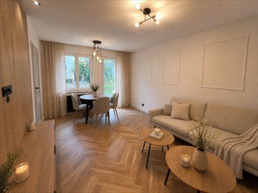 Stylowe 55 m² w stylu japandi, pełne wyposażenie mieszkanie Katowice