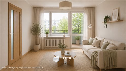 Funkcjonalne 3-pokojowe mieszkanie 48 m² w Płocku polecam mieszkanie Płock, Haliny i Stefana Rutskich