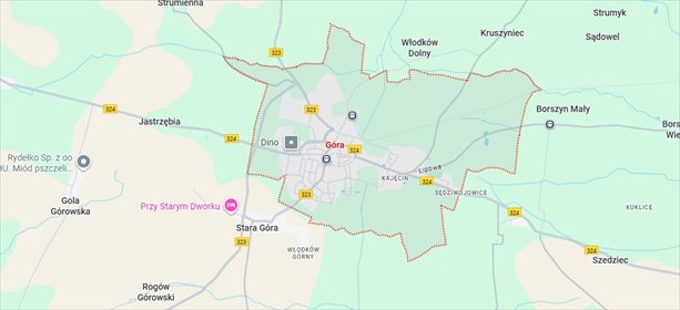 działka na sprzedaż 30245m2 działka Góra