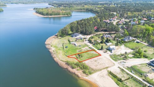 działka na sprzedaż 1213m2 działka Borne Sulinowo, Nadbrzeżna