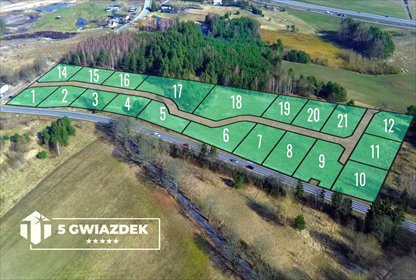 działka na sprzedaż 1198m2 działka Szczecinek