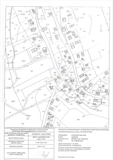 działka na sprzedaż 3568m2 działka Najdymowo