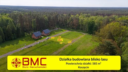 Działka budowlana 585m2 blisko lasu w Koszęcinie działka Koszęcin, Piaskowa