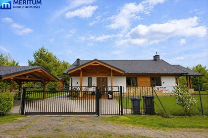 Funkcjonalny dom 111 m2 z kominkiem i dużą działką dom Żółwin