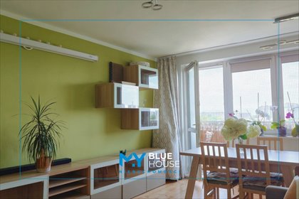 3-pokojowe mieszkanie 62,9 m² na Ratajach (winda, widok na zieleń) mieszkanie Poznań, Rataje, Rusa