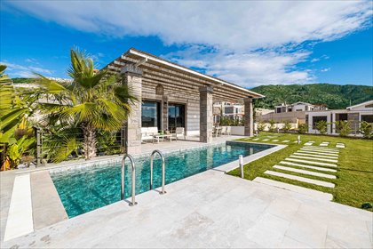 Nowoczesne wille z prywatnym basenem w Gümüşlük dom Gümüşlük, Gümüşlük, Bodrum, Muğla