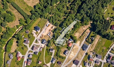 Działka 1917 m² Rudnik - las i teren rekreacyjny działka Rudnik, Centralna