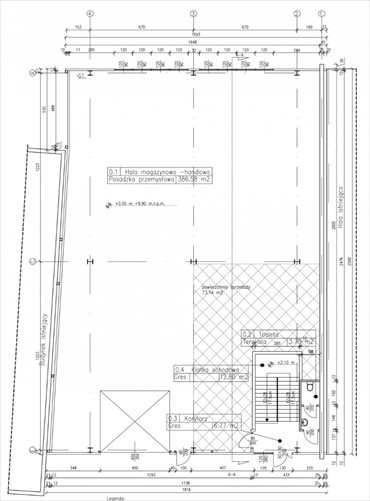 lokal użytkowy na wynajem 410m2 lokal użytkowy Szczecin, Żelechowa