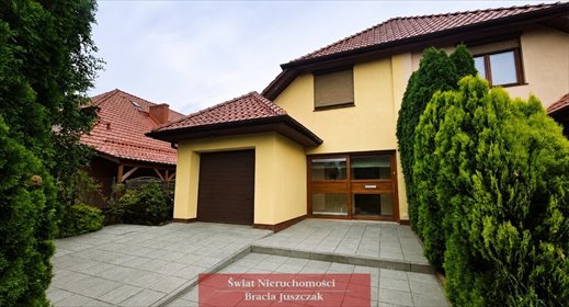 Dom bliźniak z ogrodem i garażem w Bielanach Wrocławskich - polecam! dom Bielany Wrocławskie