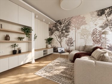 Na sprzedaż nowoczesny 51 m² apartament z garażem i klimatyzacją mieszkanie Warszawa, Mokotów, Rajska