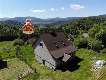 Dom z widokiem na góry, po remoncie, do własnej aranżacji dom Milówka, Nieledwia