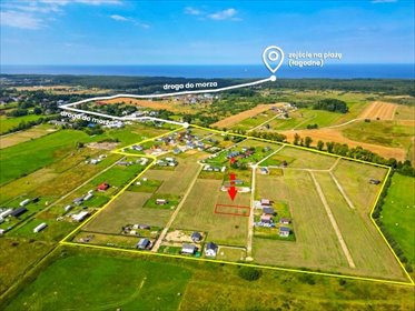 działka na sprzedaż 500m2 działka Rusinowo, Rusinowo