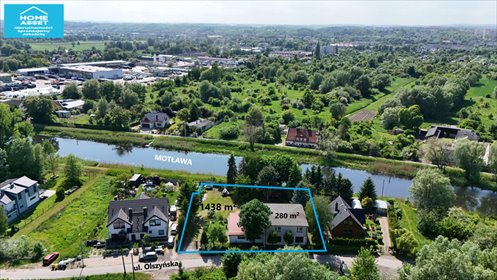 Dom 280 m² z dużą działką 1438 m² w Gdańsku (Olszynka) dom Gdańsk, Olszynka, Olszyńska