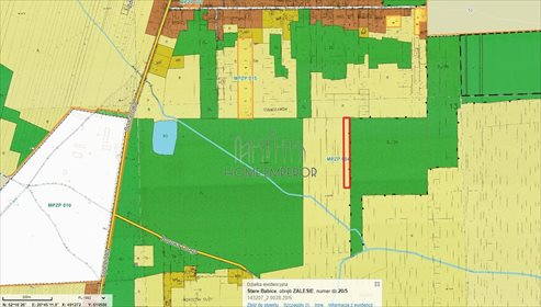 Działka rolna 7362 m² w Zalesiu - idealna pod inwestycję. działka Zalesie, Borowa Droga