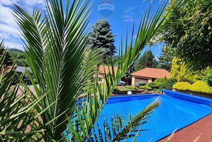 Ekskluzywna willa z basenem, kortem i ogrodem w Małopolsce dom Dobra