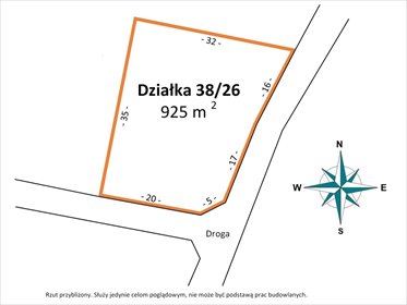 Bądzyń - twoje miejsce na dom działka Bądzyń