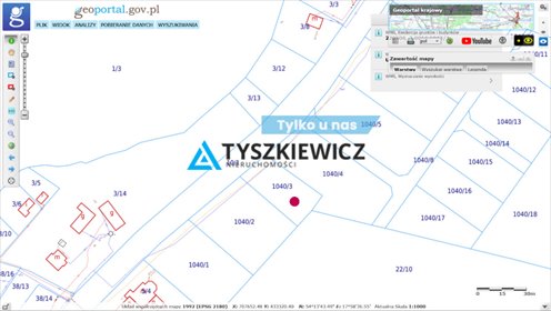 działka na sprzedaż 1000m2 działka Stężyca, Kartuska
