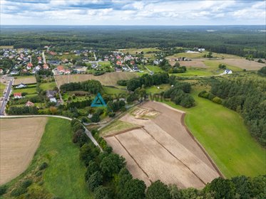 działka na sprzedaż 1000m2 działka Kościerzyna-Wybudowanie