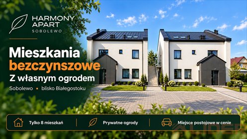 Kameralne mieszkanie z ogrodem i własnym wejściem. mieszkanie Sobolewo