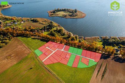 działka na sprzedaż 498m2 działka Górowychy, Ostatnie działki z widokiem na jezioro Dzierzgoń!