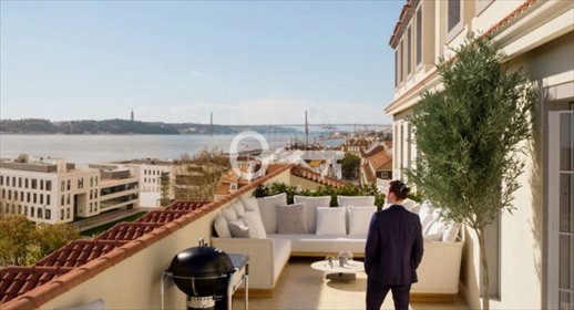 Do sprzedania luksusowy apartament 210 m² w Lizbonie mieszkanie Lizbona, Rua Arsenal