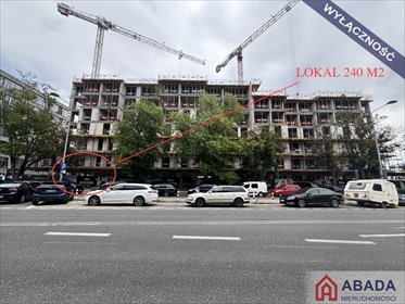 lokal użytkowy na wynajem 240m2 lokal użytkowy Warszawa, Mokotów
