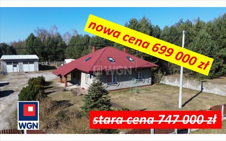 Do sprzedania dom 176 m² z dużą działką w Radomsku dom Radomsko, Klekowiec
