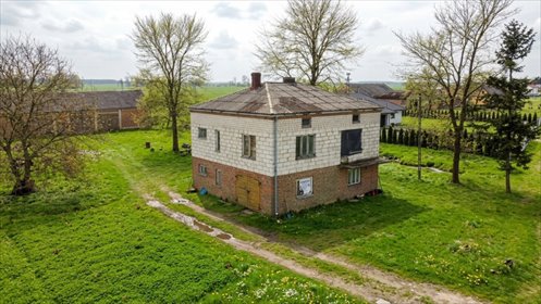 Działka z halą 300m² i domem do wykończenia, gotowa inwestycja działka Kowersk