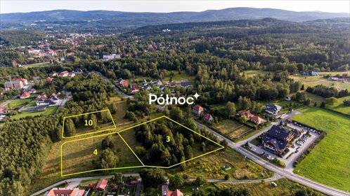 działka na sprzedaż 3359m2 działka Polanica-Zdrój, Zdrojowa