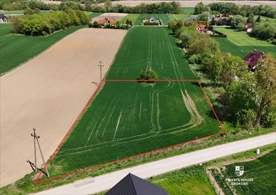 działka na sprzedaż 2000m2 działka Kobylany