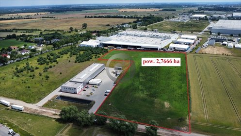Działka przemysłowa 22 335 m² z mediami, MPZP, Gorzów działka Gorzów Wielkopolski, Chróścik