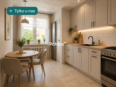Do sprzedania przestronne mieszkanie 48 m² z loggią w Gliwicach mieszkanie Gliwice