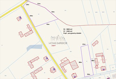 działka na sprzedaż 1900m2 działka Józefy