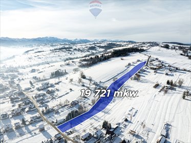 działka na sprzedaż 19721m2 działka Bańska Niżna, Papieska