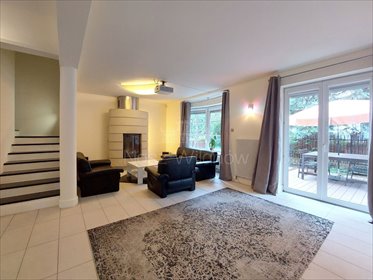 Przestronny segment 265 m2 z tarasem i garażem w Wilanowie dom Warszawa, Wilanów, Zawady, Syta