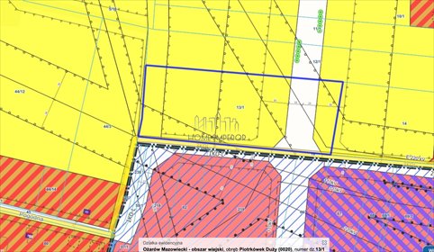 działka na sprzedaż 16200m2 działka Piotrkówek Duży, Pogodna