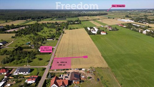 działka na sprzedaż 1201m2 działka Samborowo, Spółdzielcza