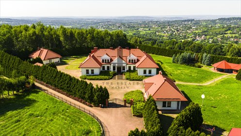 Luksusowa rezydencja 1220 m² z panoramicznym widokiem polecam dom Ochojno, Lwowska