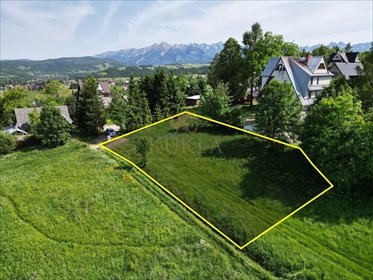 Polecam działki z widokiem na Tatry i elastycznymi warunkami zabudowy działka Bukowina Tatrzańska, Wierch Rusiński