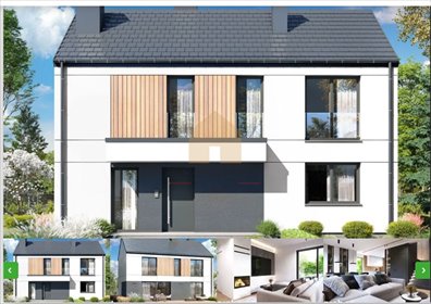 Nowoczesny dom 111 m² w Jordanowie Śląskim (w trakcie budowy) dom Jordanów Śląski